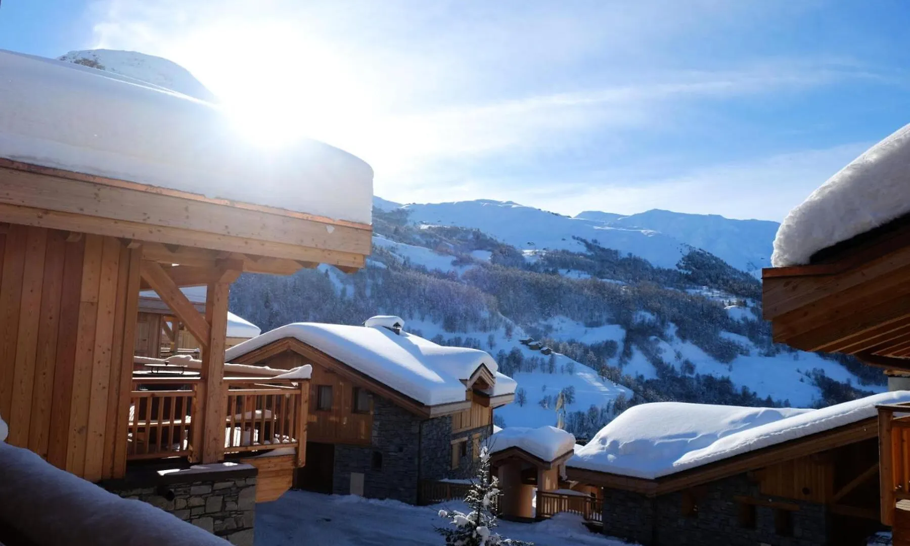 Residence Caseblanche - Chalet De Luxe Alpea- Acces Direct Aux Pistes - Sauna - Menage Intermediaire Mae-0234 Saint-Martin-de-Belleville